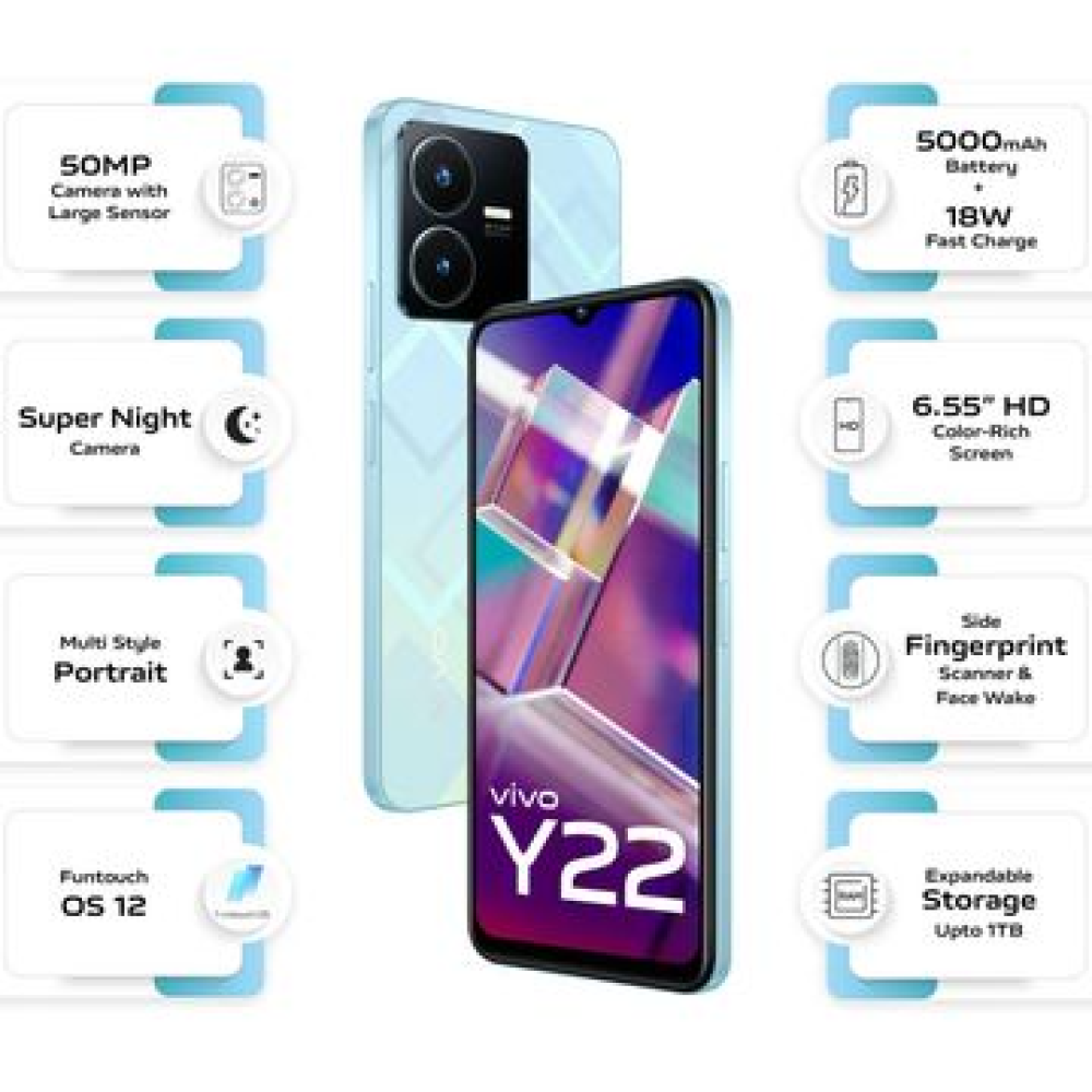 Vivo Y22 (6+128Gb) Metaverse Green