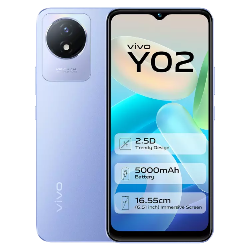 Vivo Y02 (3+32Gb) Orchid Blue