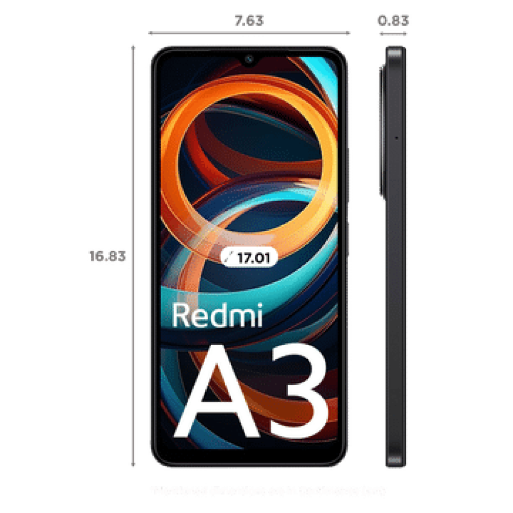 Redmi A3 (4+128Gb) Midnight Black