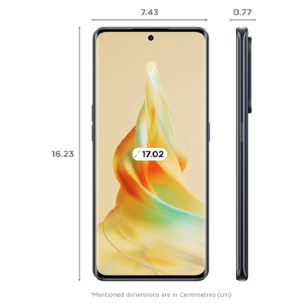 Oppo RENO 8T 5G (8+128GB) Midnight Black