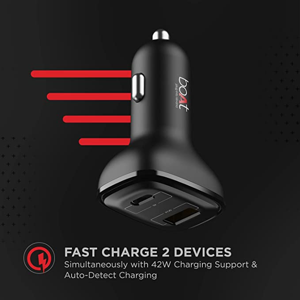 Boat Dual QC PD Car Charger