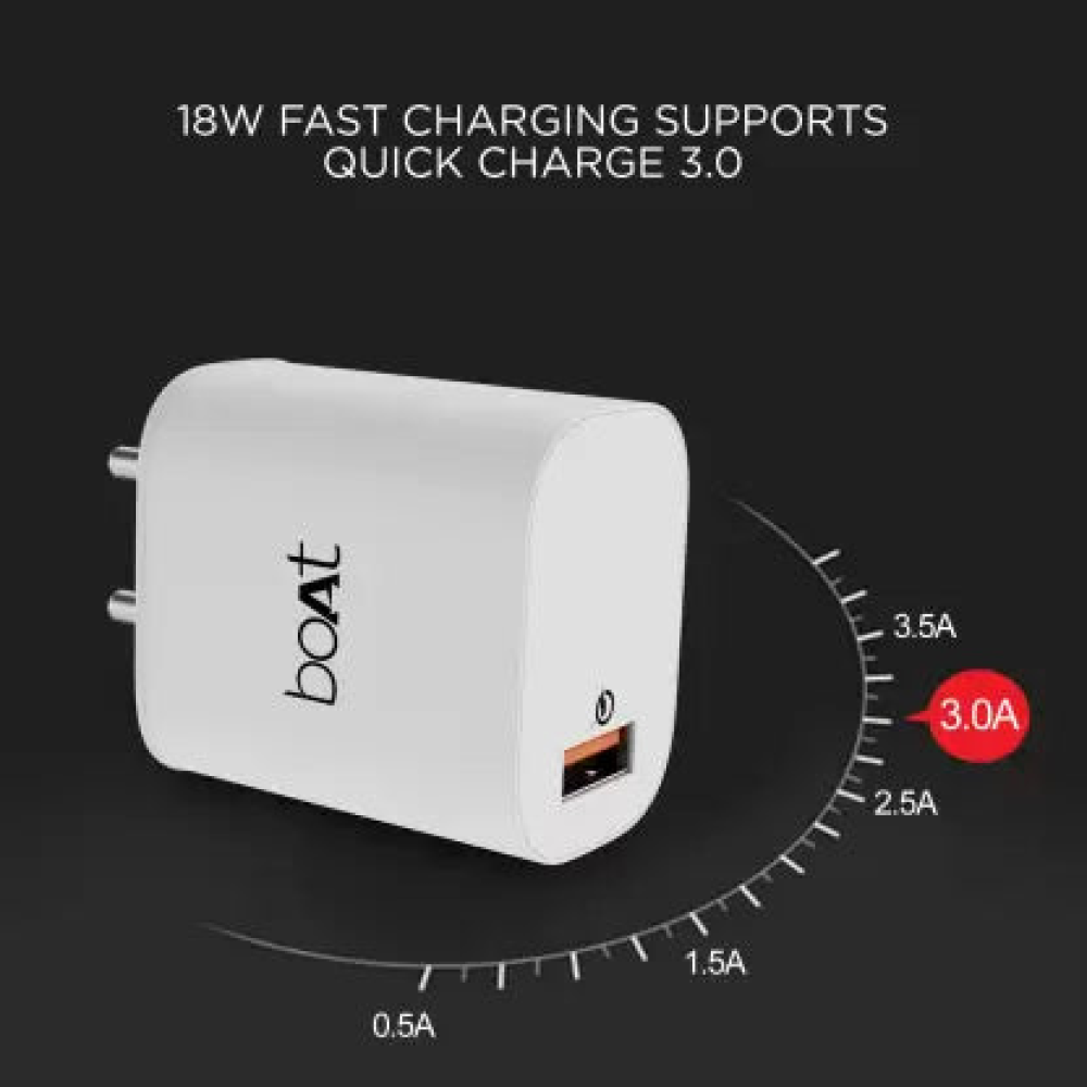 Boat WCD QC 3.0 TYPE-C Charger With Cable