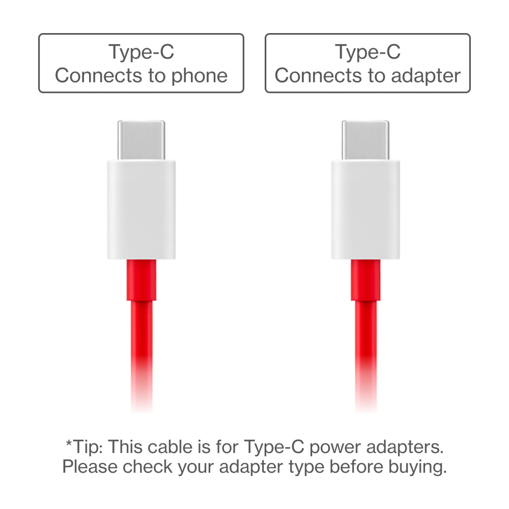 Oneplus Supervooc C To C Cable 1M