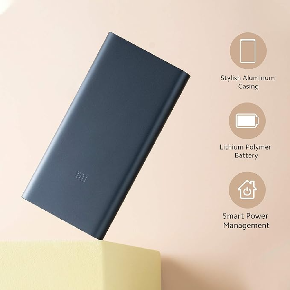 Redmi 3I 10000MAH Powerbank - Black