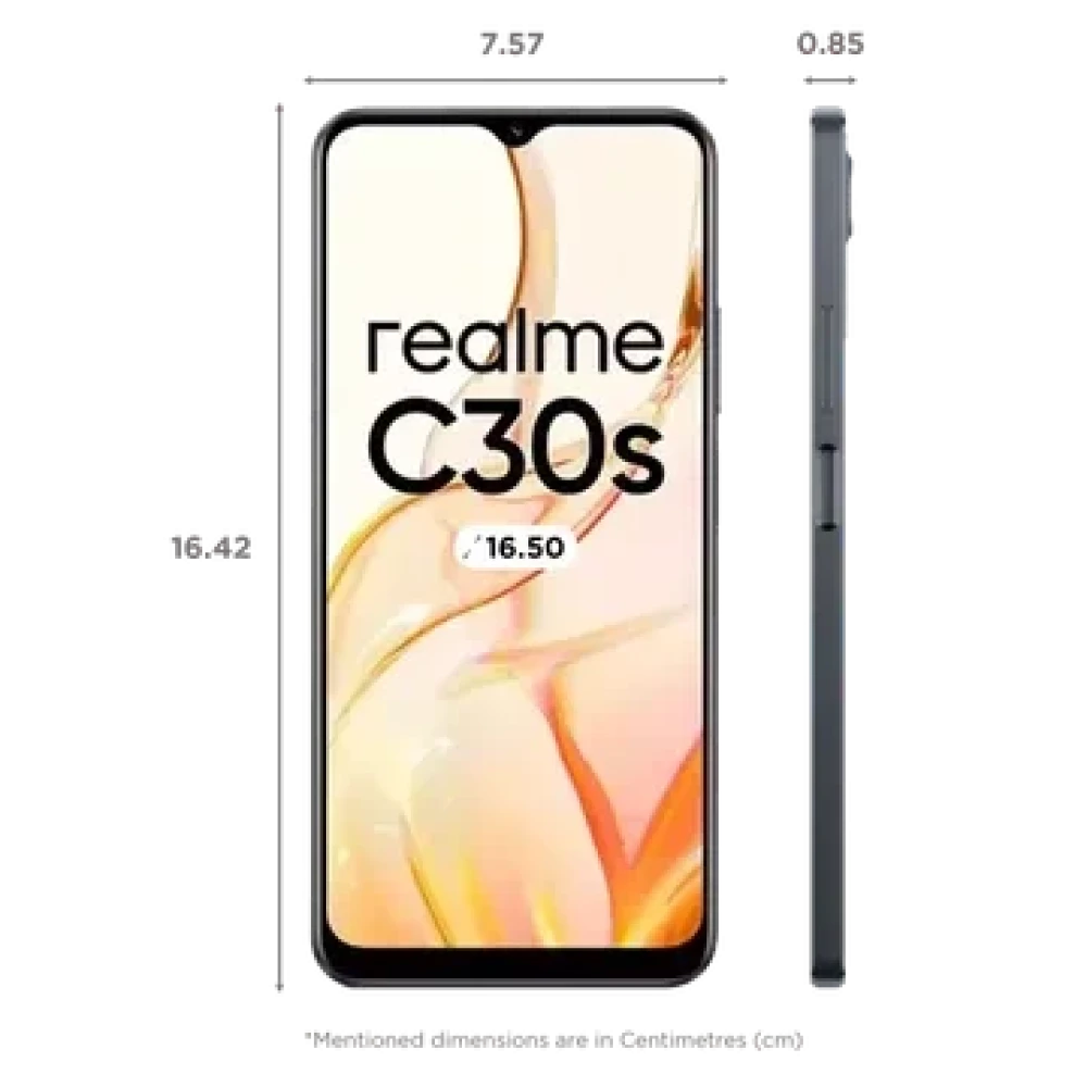 Realme C30s (4+64GB) Stripe Black