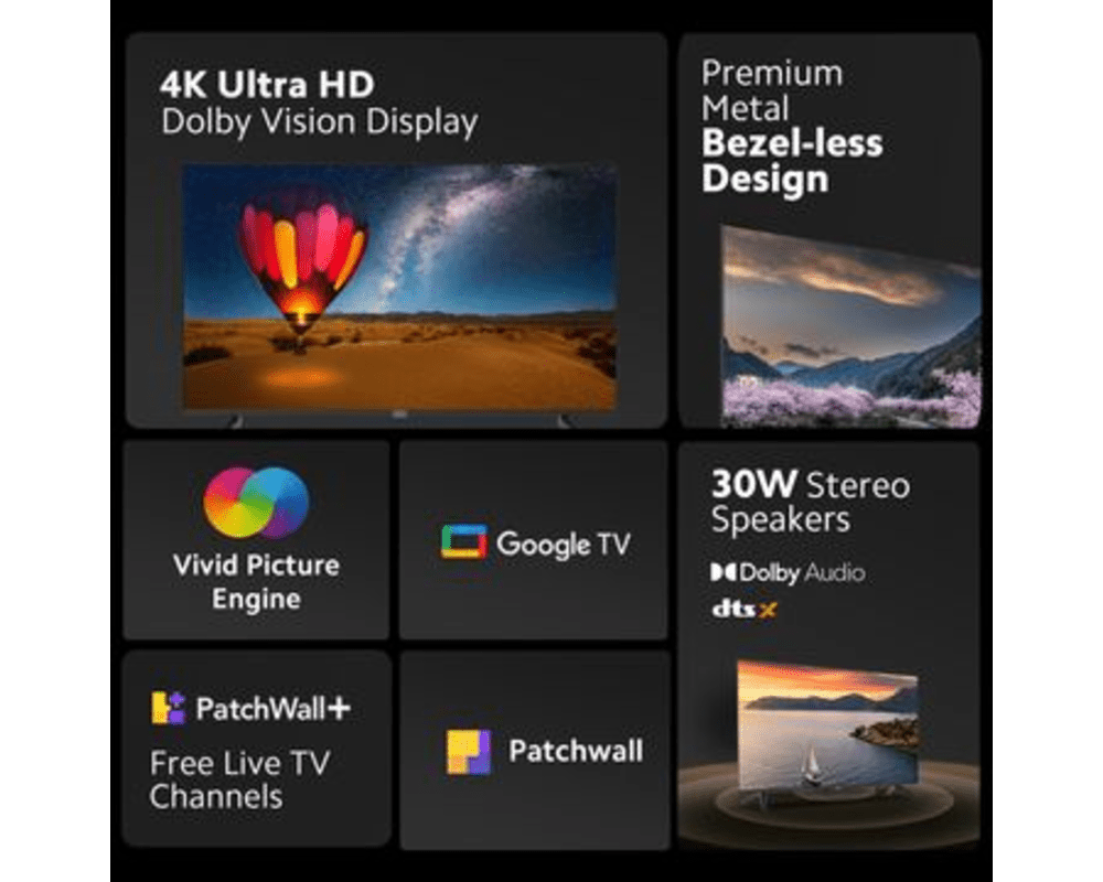 Xiaomi Smart 65 X Series Google Tv