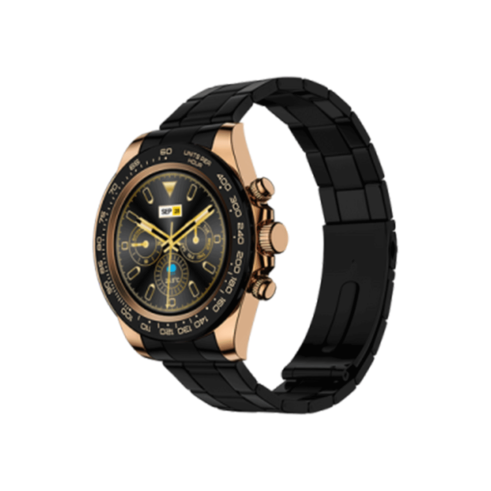 FireBoltt Blizzard Stainless Steel Black Rose Gold